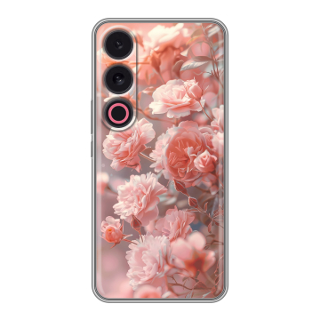 Силиконовый чехол на Meizu 21 с принтом Розовые розы Силиконовый чехол на Meizu 21 с принтом Розовые розы