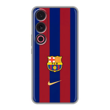 Силиконовый чехол на Meizu 21 с принтом Барселона Barcelona