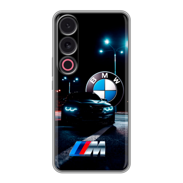 Силиконовый чехол на Meizu 21 с принтом БМВ BMW