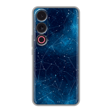 Силиконовый чехол на Meizu 21 с принтом Космос звезды