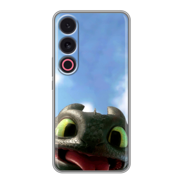 Силиконовый чехол на Meizu 21 с принтом Как приручить дракона Силиконовый чехол на Meizu 21 с принтом Как приручить дракона