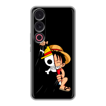 Силиконовый чехол на Meizu 21 с принтом One Piece Ван Пис