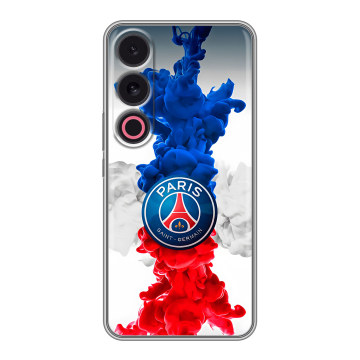 Силиконовый чехол на Meizu 21 с принтом PSG ПСЖ