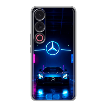 Силиконовый чехол на Meizu 21 с принтом Mercedes Мерседес Силиконовый чехол на Meizu 21 с принтом Mercedes Мерседес