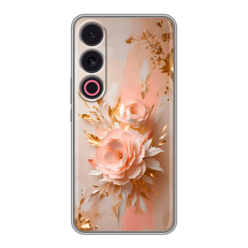 Силиконовый чехол на Meizu 21 с принтом женский