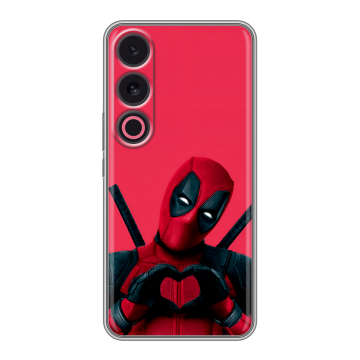 Силиконовый чехол на Meizu 21 с принтом Дедпул Deadpool