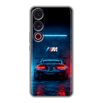 Силиконовый чехол на Meizu 21 с принтом BMW БМВ Силиконовый чехол на Meizu 21 с принтом BMW БМВ