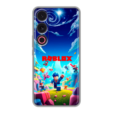 Силиконовый чехол на Meizu 21 с принтом Roblox Роблокс Силиконовый чехол на Meizu 21 с принтом Roblox Роблокс