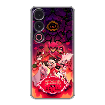Силиконовый чехол на Meizu 21 с принтом Hazbin Hotel Отель Хазбин Силиконовый чехол на Meizu 21 с принтом Hazbin Hotel Отель Хазбин