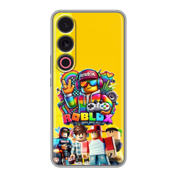 Силиконовый чехол на Meizu 21 с принтом Roblox Роблокс Силиконовый чехол на Meizu 21 с принтом Roblox Роблокс