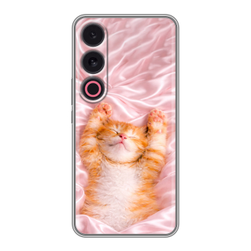 Силиконовый чехол на Meizu 21 с принтом женский