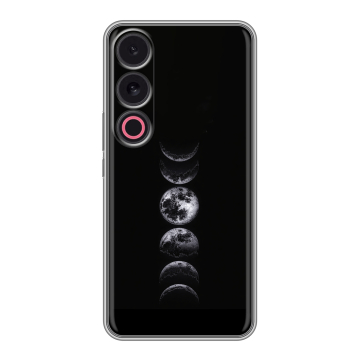 Силиконовый чехол на Meizu 21 с принтом женский