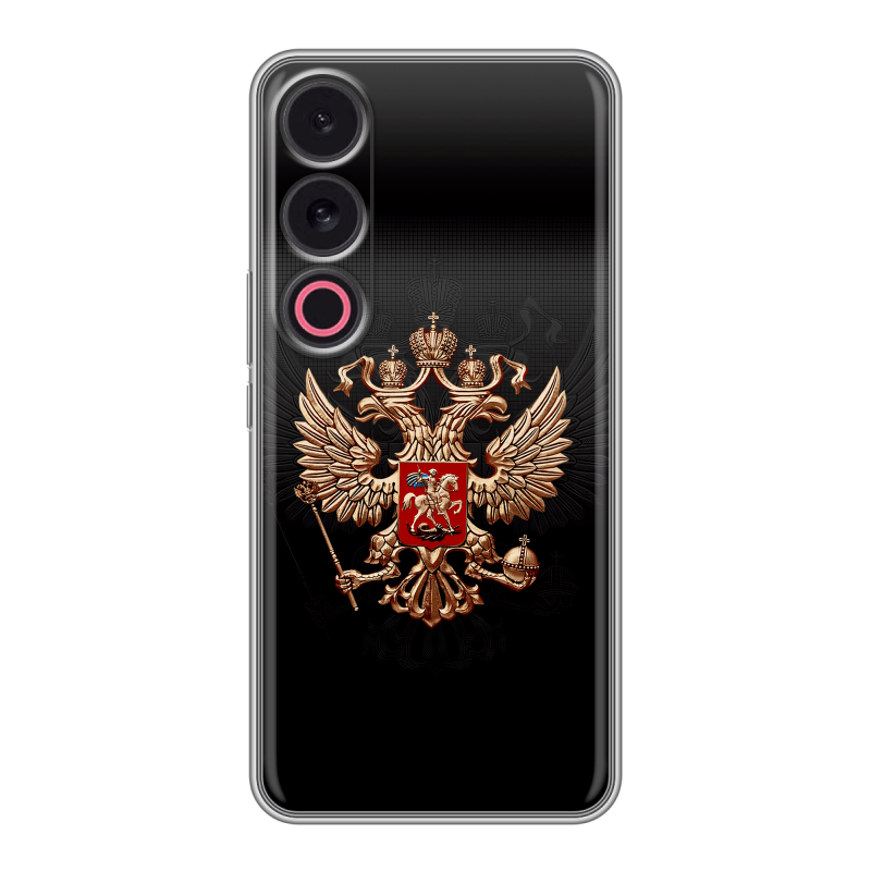 Силиконовый чехол на Meizu 21 с принтом Герб России Силиконовый чехол на Meizu 21 с принтом Герб России