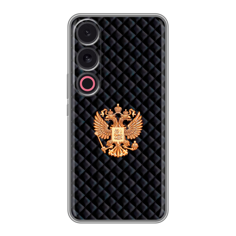 Силиконовый чехол на Meizu 21 с принтом Герб России принт Силиконовый чехол на Meizu 21 с принтом Герб России принт