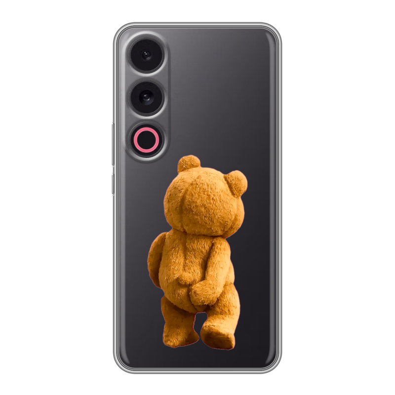 Силиконовый чехол на Meizu 21 с принтом Медведь Силиконовый чехол на Meizu 21 с принтом Медведь