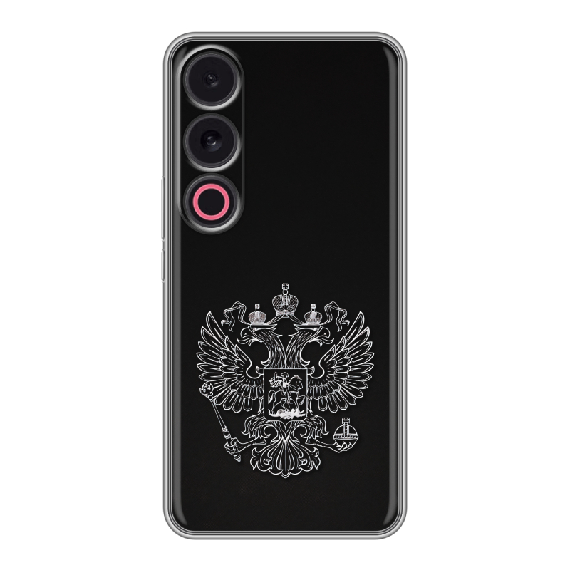 Силиконовый чехол на Meizu 21 с принтом Герб России Силиконовый чехол на Meizu 21 с принтом Герб России