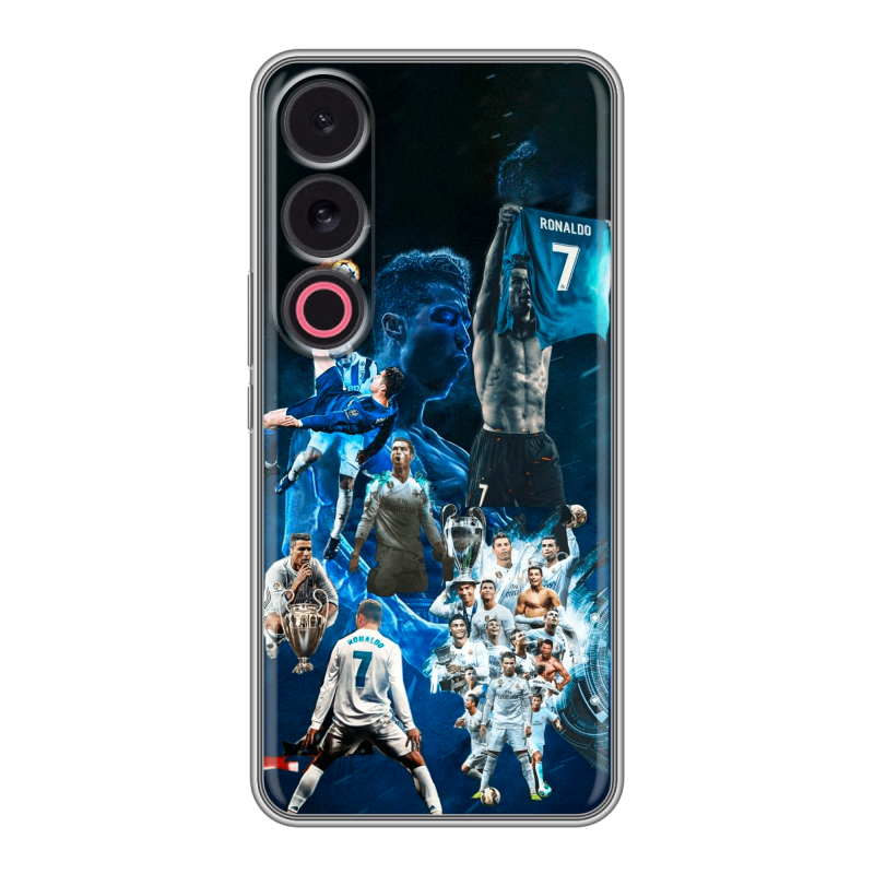 Силиконовый чехол на Meizu 21 с принтом Реал Роналдо Силиконовый чехол на Meizu 21 с принтом Реал Роналдо