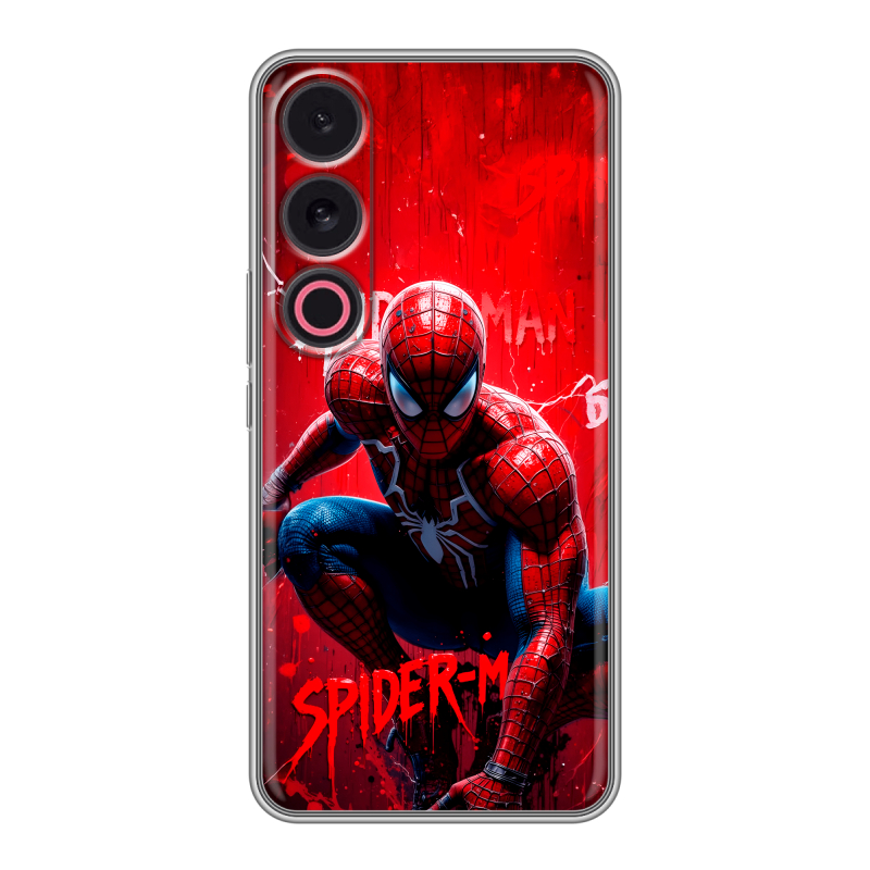 Силиконовый чехол на Meizu 21 с принтом Spiderman Человек паук Силиконовый чехол на Meizu 21 с принтом Spiderman Человек паук