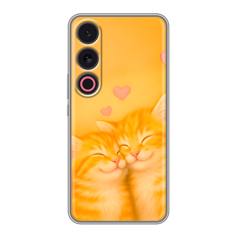 Силиконовый чехол на Meizu 21 с принтом Милые котята Силиконовый чехол на Meizu 21 с принтом Милые котята