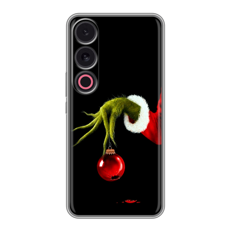 Силиконовый чехол на Meizu 21 с принтом Новый год Гринч Силиконовый чехол на Meizu 21 с принтом Новый год Гринч