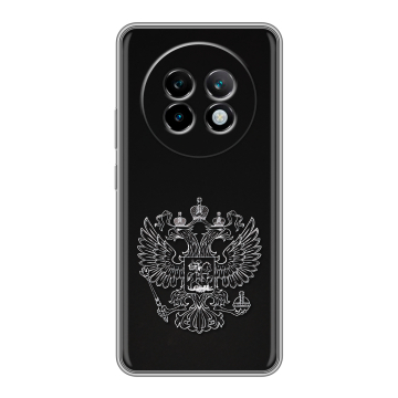 Силиконовый чехол на Realme 13 Plus 5G с принтом Герб России