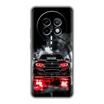 Силиконовый чехол на Realme 13 Plus 5G с принтом BMW БМВ Силиконовый чехол на Realme 13 Plus 5G с принтом BMW БМВ