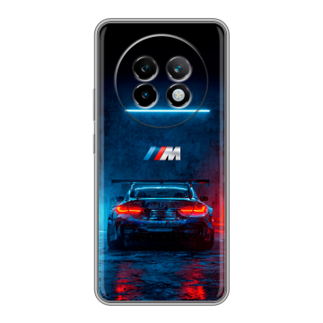 Силиконовый чехол на Realme 13 Plus 5G с принтом BMW БМВ Силиконовый чехол на Realme 13 Plus 5G с принтом BMW БМВ