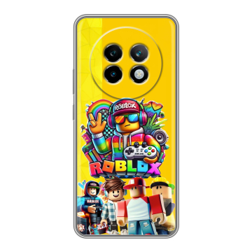Силиконовый чехол на Realme 13 Plus 5G с принтом Roblox Роблокс Силиконовый чехол на Realme 13 Plus 5G с принтом Roblox Роблокс