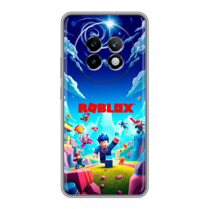 Силиконовый чехол на Realme 13 Plus 5G с принтом Roblox Роблокс Силиконовый чехол на Realme 13 Plus 5G с принтом Roblox Роблокс