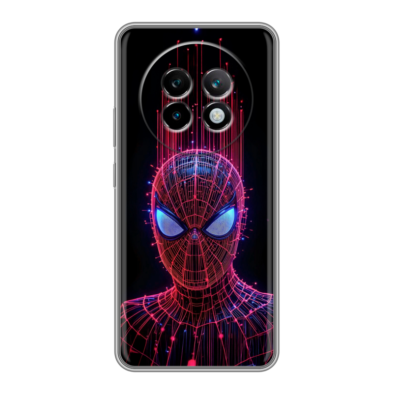 Силиконовый чехол на Realme 13 Plus 5G с принтом Spiderman Человек паук Силиконовый чехол на Realme 13 Plus 5G с принтом Spiderman Человек паук