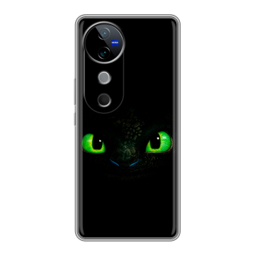Силиконовый чехол на Vivo V40 с принтом Как приручить дракона Силиконовый чехол на Vivo V40 с принтом Как приручить дракона