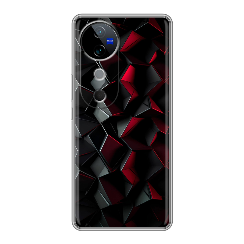 Силиконовый чехол на Vivo V40 с принтом Абстракция Силиконовый чехол на Vivo V40 с принтом Абстракция