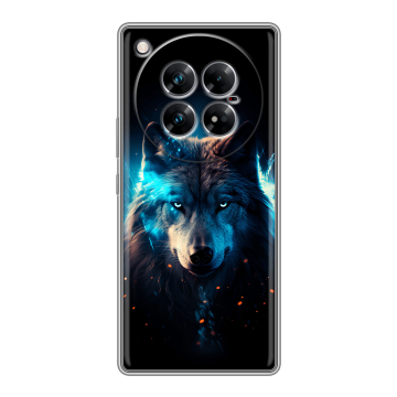 Силиконовый чехол на Infinix Zero 40 5G с принтом Волк ночной Силиконовый чехол на Infinix Zero 40 5G с принтом Волк ночной
