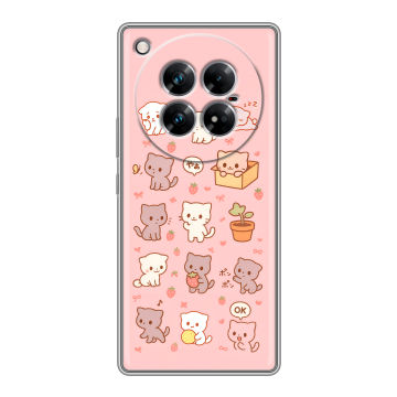 Силиконовый чехол на Infinix Zero 40 5G с принтом Hello Kitty Хелоу Кити