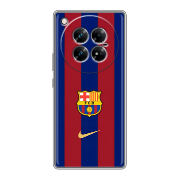 Силиконовый чехол на Infinix Zero 40 5G с принтом Барселона Barcelona