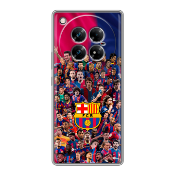 Силиконовый чехол на Infinix Zero 40 5G с принтом Барселона Barcelona Силиконовый чехол на Infinix Zero 40 5G с принтом Барселона Barcelona