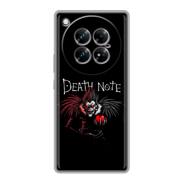 Силиконовый чехол на Infinix Zero 40 5G с принтом Death note Тетрадь смерти