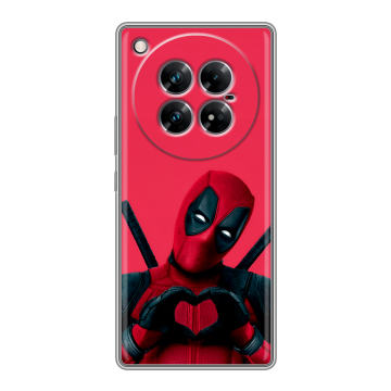Силиконовый чехол на Infinix Zero 40 5G с принтом Дедпул Deadpool