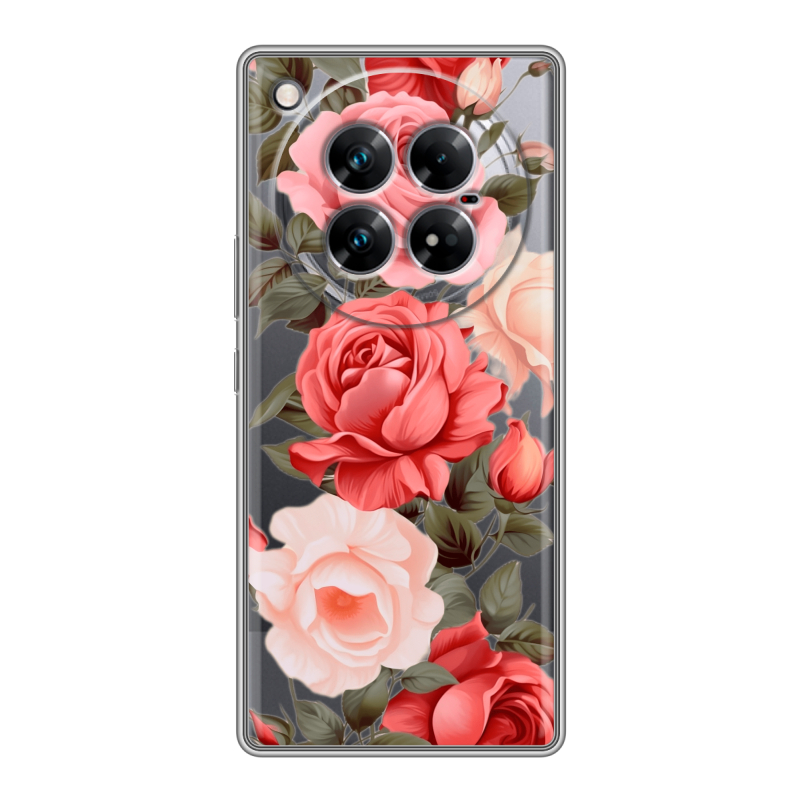 Силиконовый чехол на Infinix Zero 40 5G с принтом Розы Силиконовый чехол на Infinix Zero 40 5G с принтом Розы