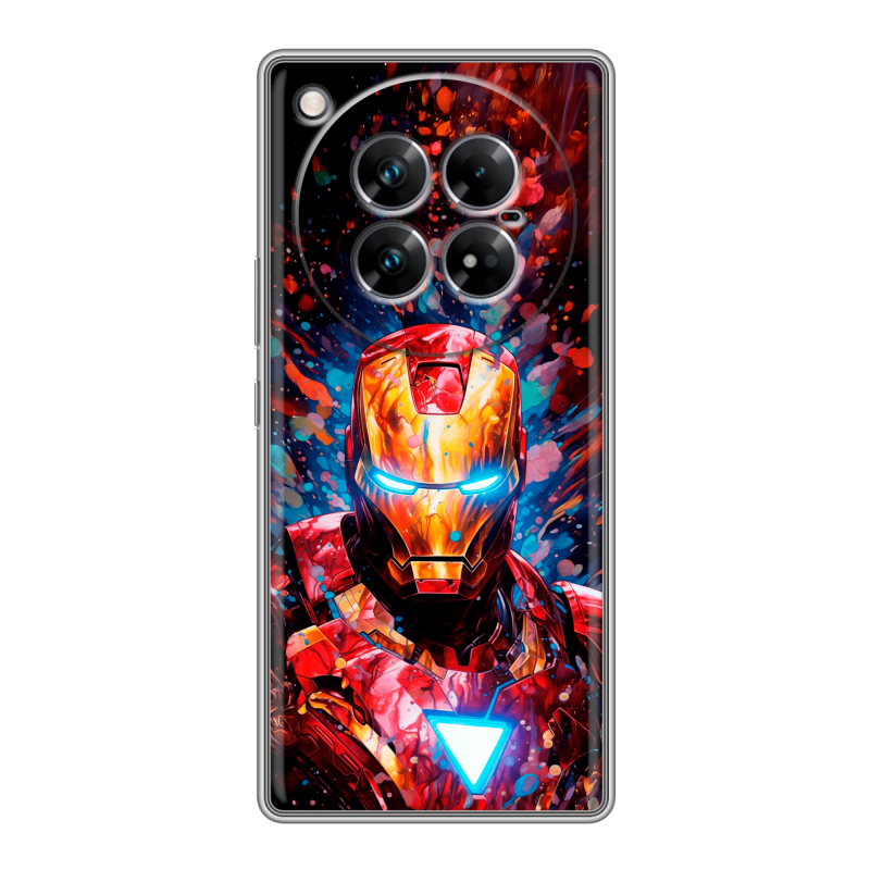 Силиконовый чехол на Infinix Zero 40 5G с принтом Железный человек Ironman Силиконовый чехол на Infinix Zero 40 5G с принтом Железный человек Ironman