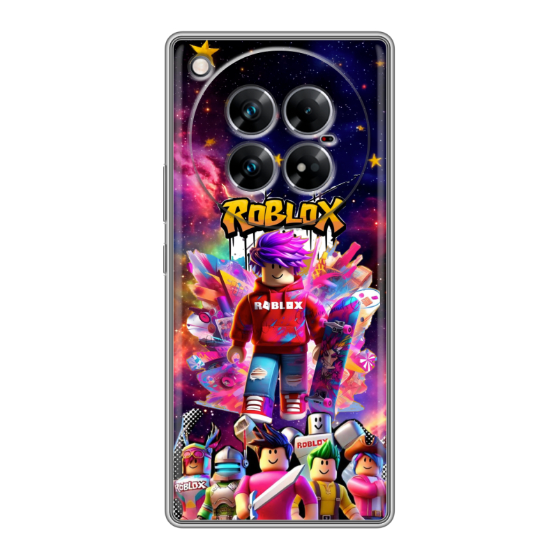 Силиконовый чехол на Infinix Zero 40 5G с принтом Roblox Роблокс Силиконовый чехол на Infinix Zero 40 5G с принтом Roblox Роблокс