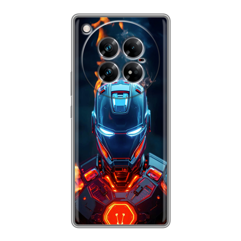 Силиконовый чехол на Infinix Zero 40 5G с принтом IronMan Железный человек Силиконовый чехол на Infinix Zero 40 5G с принтом IronMan Железный человек