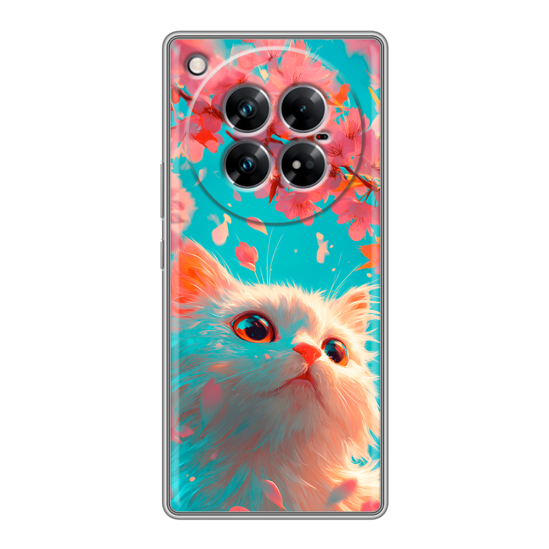 Силиконовый чехол на Infinix Zero 40 5G с принтом Красивый кот Силиконовый чехол на Infinix Zero 40 5G с принтом Красивый кот