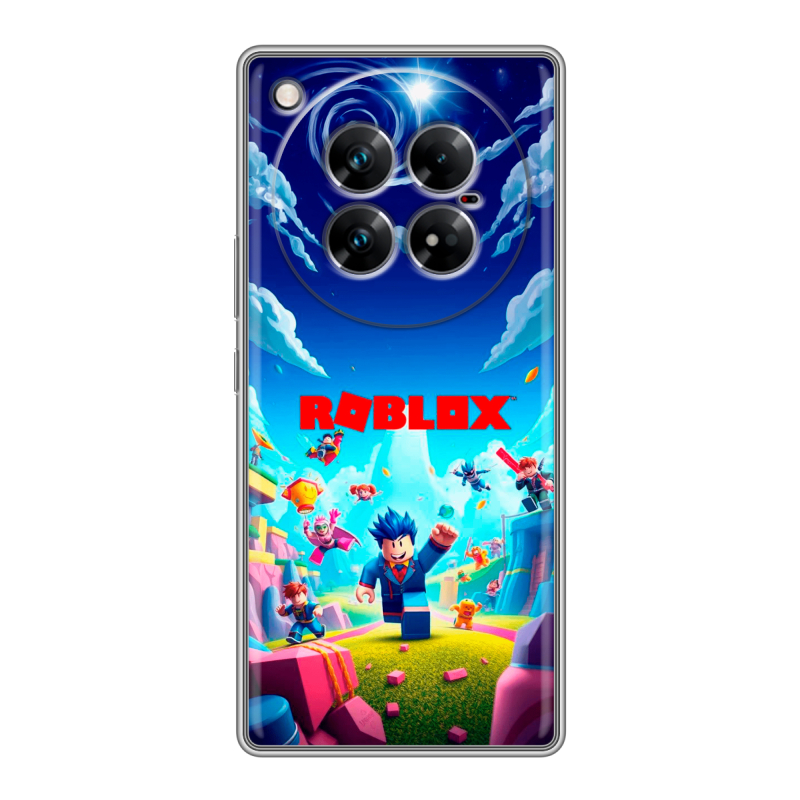 Силиконовый чехол на Infinix Zero 40 5G с принтом Roblox Роблокс Силиконовый чехол на Infinix Zero 40 5G с принтом Roblox Роблокс
