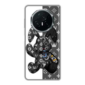 Пластиковый чехол на Honor Magic V3 с принтом Луи робот Пластиковый чехол на Honor Magic V3 с принтом Луи робот