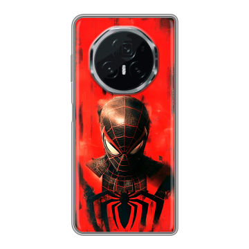 Пластиковый чехол на Honor Magic V3 с принтом человек паук spiderman Пластиковый чехол на Honor Magic V3 с принтом человек паук spiderman