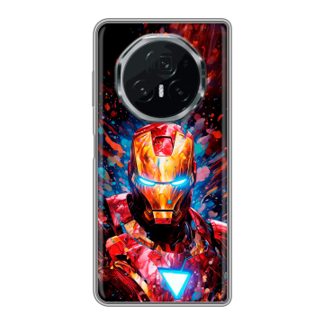 Пластиковый чехол на Honor Magic V3 с принтом Железный человек Ironman
