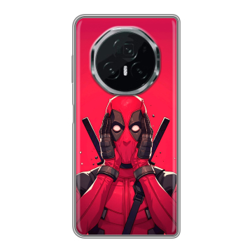 Пластиковый чехол на Honor Magic V3 с принтом Дедпул Deadpool Пластиковый чехол на Honor Magic V3 с принтом Дедпул Deadpool