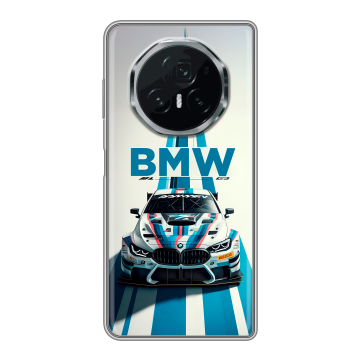Пластиковый чехол на Honor Magic V3 с принтом БМВ BMW