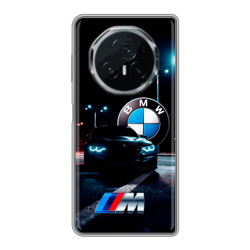 Пластиковый чехол на Honor Magic V3 с принтом БМВ BMW Пластиковый чехол на Honor Magic V3 с принтом БМВ BMW